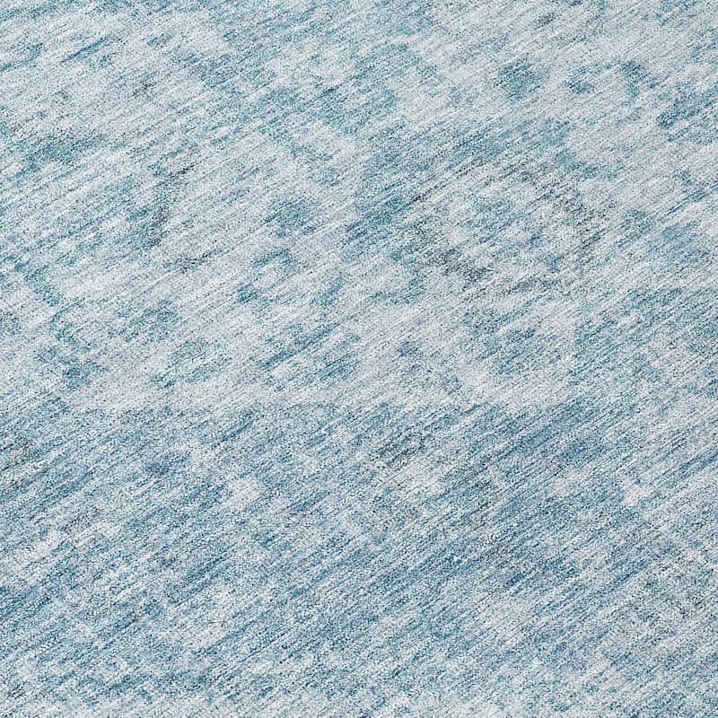 Machine Washable Indoor/ Outdoor Vintage Traditional Chantille Rug