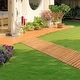 preview thumbnail 38 of 36, ​​COSIEST Roll-Out Cedar Garden Pathway with 6FT 8FT 12FT