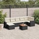 Option Black and cream Table + 3x middle + corner