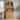 Farmhouse Arched 75"Tall Kitchen Pantry with Adjustable Shelf, Bar Cabinet with Open Countertop and Glass Doors