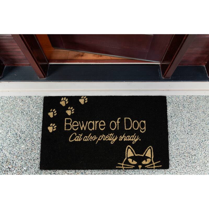 Vinyl Whale Doormat