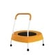 preview thumbnail 2 of 6, MERSCO 28 inch Mini Trampoline with Handle Indoor Outdoor Use - Orange