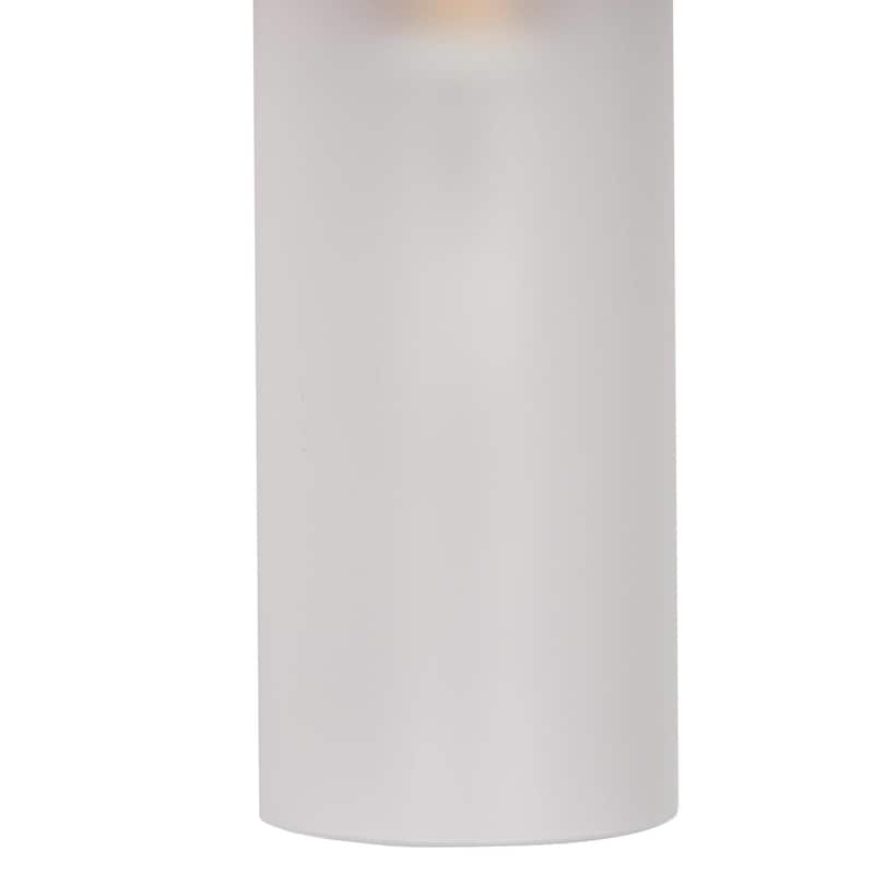 Modern Gold 3-Light Linear Bathroom Vanity Lights Frosted Glass Wall Sconces - 22" L x 5" W x 11" H