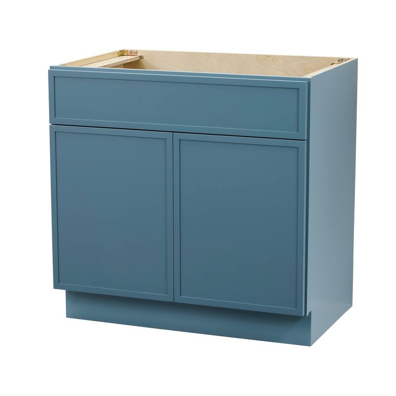 Vanity Art 33" Freestanding Single Base Storage Cabinet with Soft Close Doors