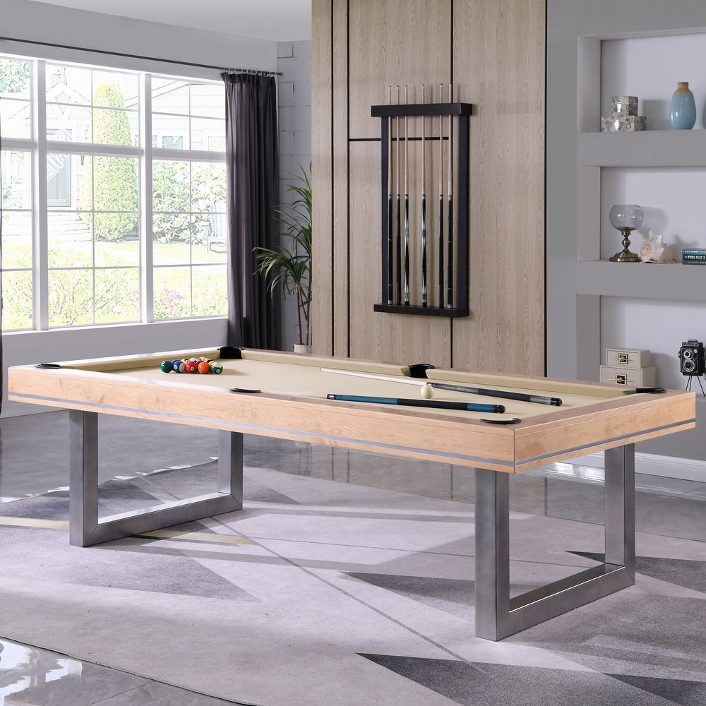 Harmony Maple 8ft Billiard Slate Bed Pool Table