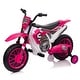 preview thumbnail 32 of 47, 12V Kids Motorcycle Ride-On with Durable Build, Training Wheels, and Comfortable Seating for Ages 3-6
