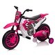 preview thumbnail 33 of 47, Kids 12V Electric Motorcycle Ride-On Toy with Training Wheels and Safe Start for Ages 3-6.