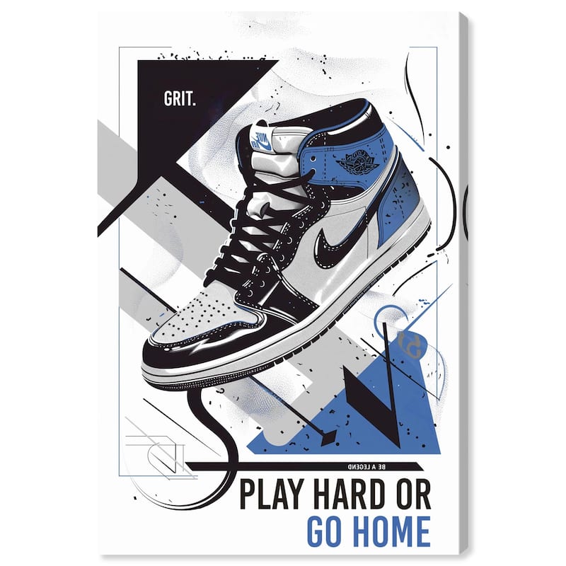 Play Hard Go Home Canvas by Art Remedy, Gallery Wrapped - 36" x 54"