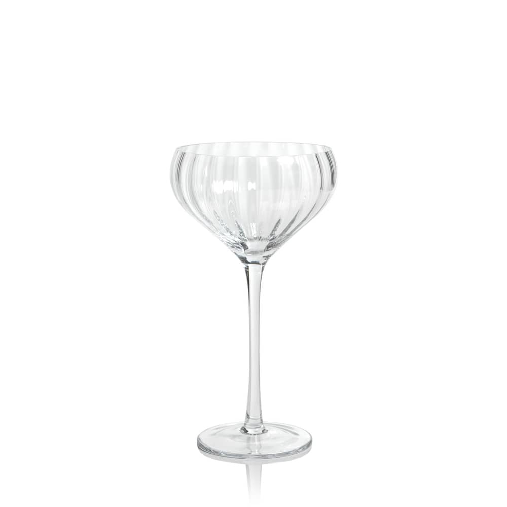 Malden Optic Cocktail Glasses, Set of 4