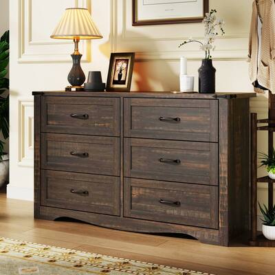 9 Drawer Dresser, Wood Chest of Drawers & Dresser