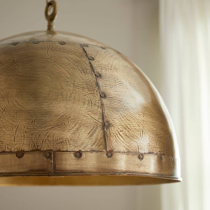 Quorum International 85-3 Artisan 3 Light 24" Wide Pendant
