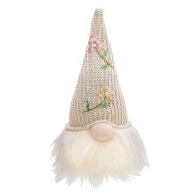 Light Up Sitting Spring Gnome