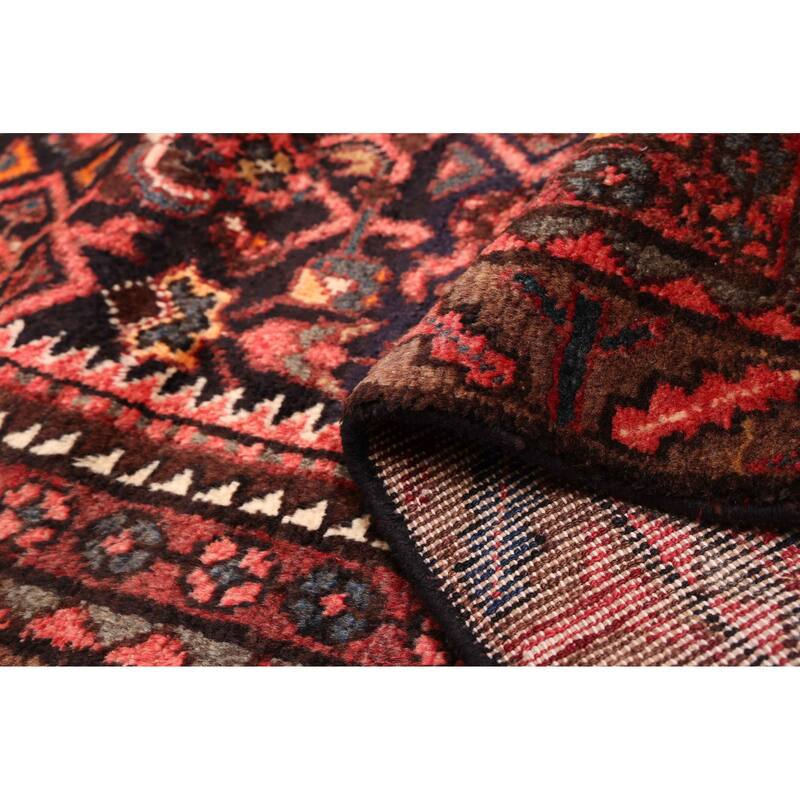 ECARPETGALLERY Hand-knotted Andelz Dark Navy Wool Rug - 2'11 x 10'1