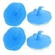 Shop Plastic Hair Head Scalp Massage Shampoo Brush Comb ...