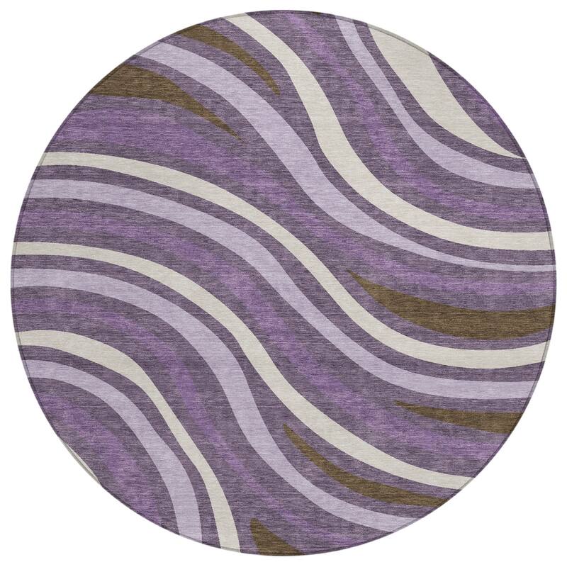 Machine Washable Indoor/ Outdoor Traditional Mimi Chantille Rug