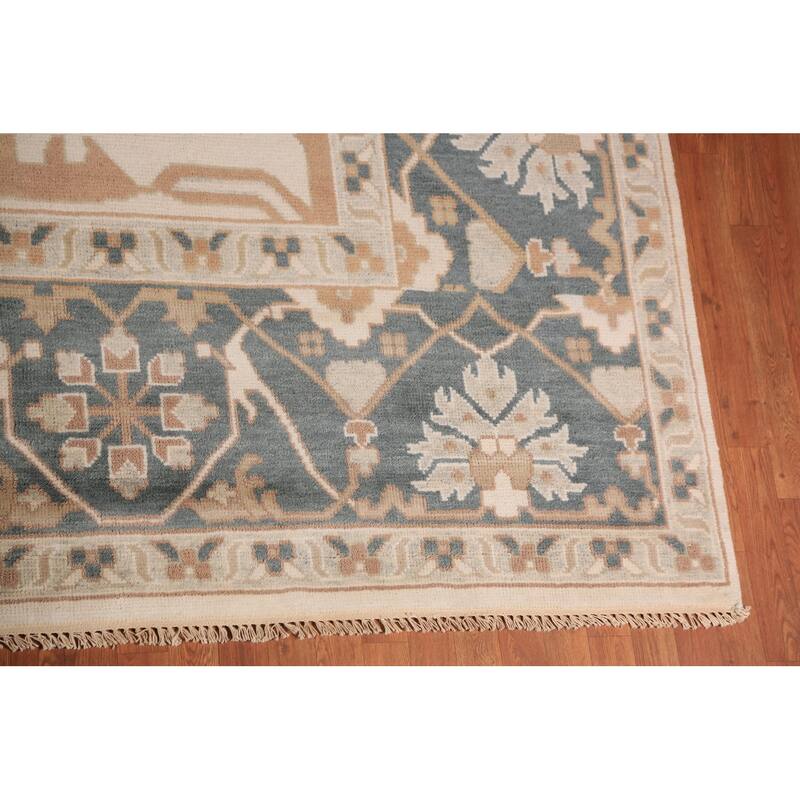 Oushak Oriental Large Area Rug Handmade Wool Carpet - 12'0" x 15'0"
