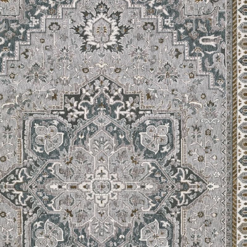 HomeRootsMedallion Traditional Runner Area Rug