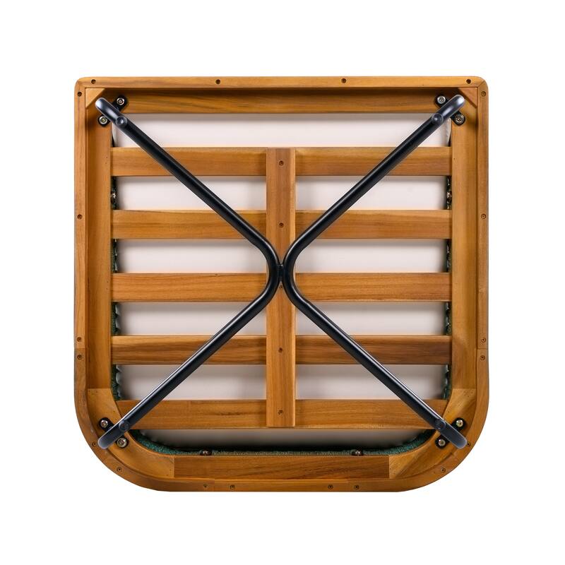 Christopher Knight Home- Mason Acacia Wood Outdoor Conversation Set