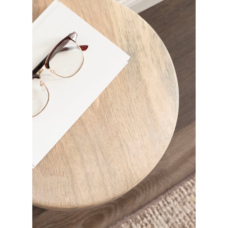 Kate and Laurel Solbrett Wood Drink Table