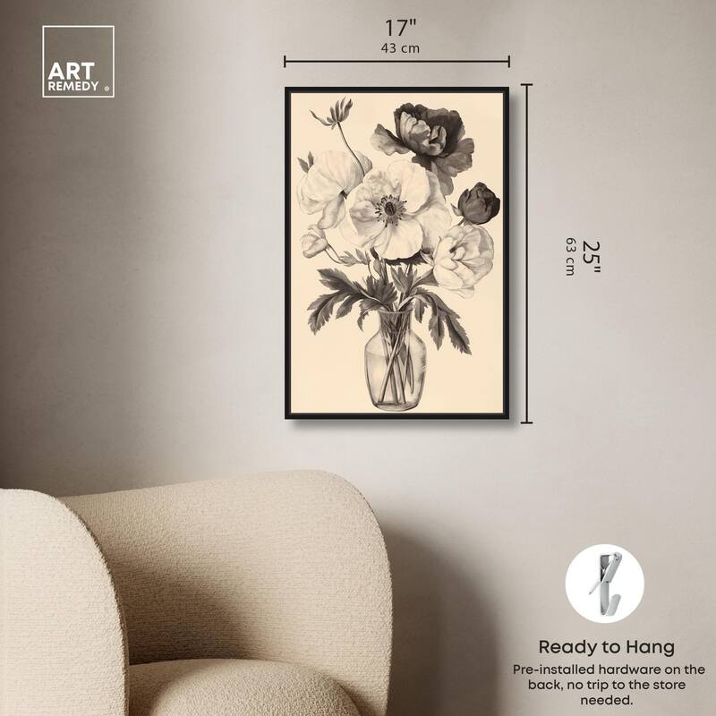 Herbarium's Hush I Canvas by Art Remedy