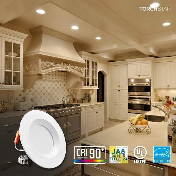 24 Pack 5 6inch 15w Dimmable Led Retrofit Recessed 24 Pack 5 6inch 15w Dimmable Led Retrofit Recessed
