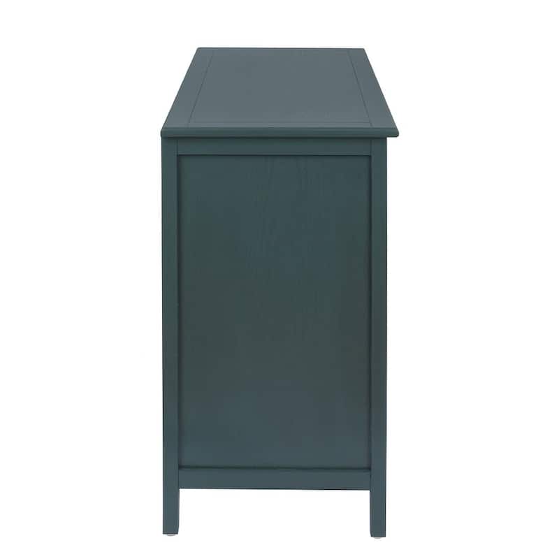 3 Drawers Rattan Storage Cabinet for Bedroom Living Room