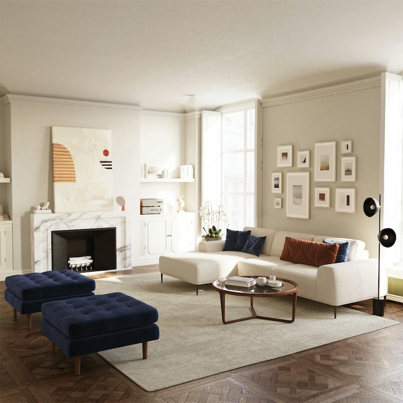 Poly & Bark Ciro 37" Round Coffee Table