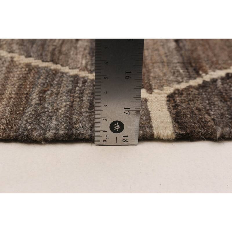 Sivas Brown Kilim 6'1" x 8'0" - 6'1 x 8'0