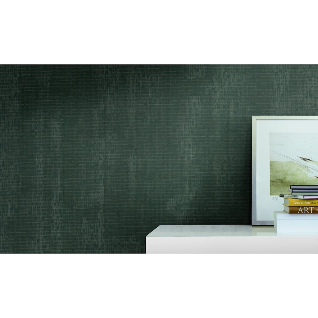 Fairfax Wires Crossed Blue Wallpaper