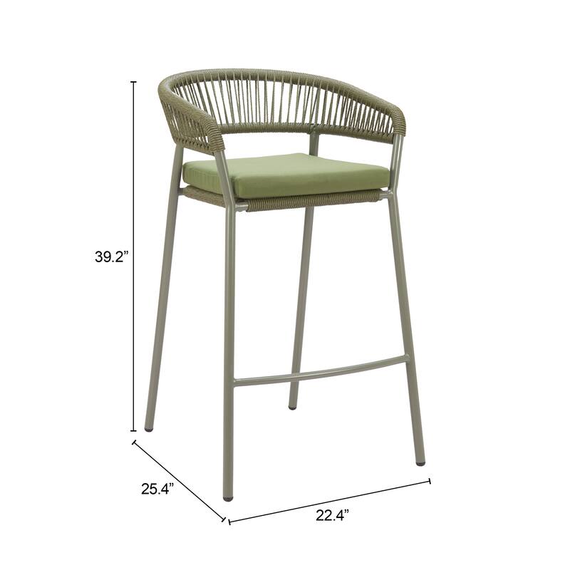 Skye Barstool Green