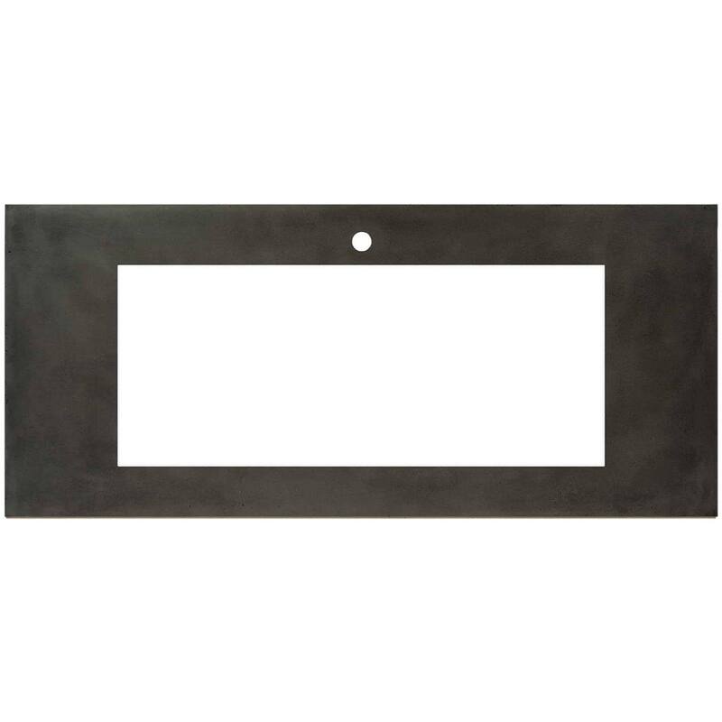 Native Trails VT48-T3414-NS-1 NativeStone 48" Stone Composite Vanity - Slate