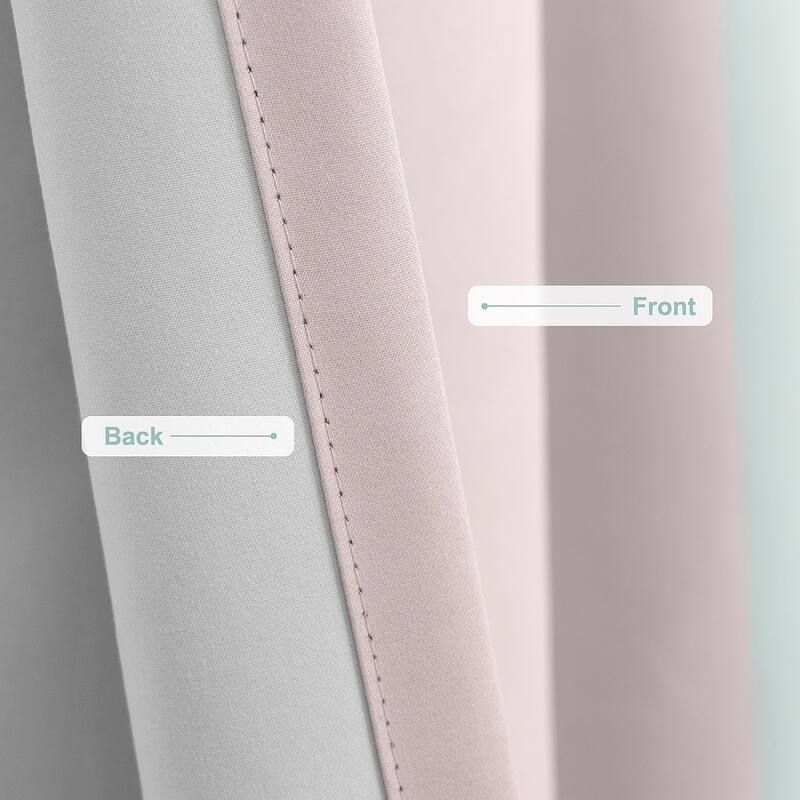 DriftAway Ryder Stripe Pattern 100 Percent Blackout Thermal Insulated Window Curtain