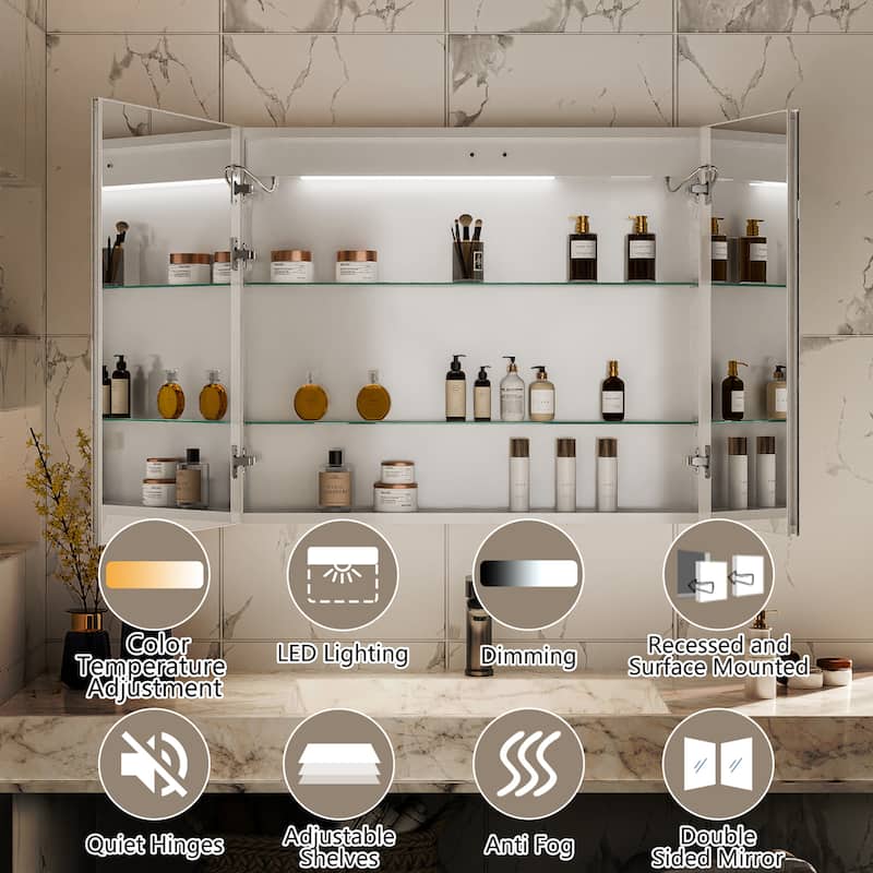 Modland Lighted Medicine Cabinet