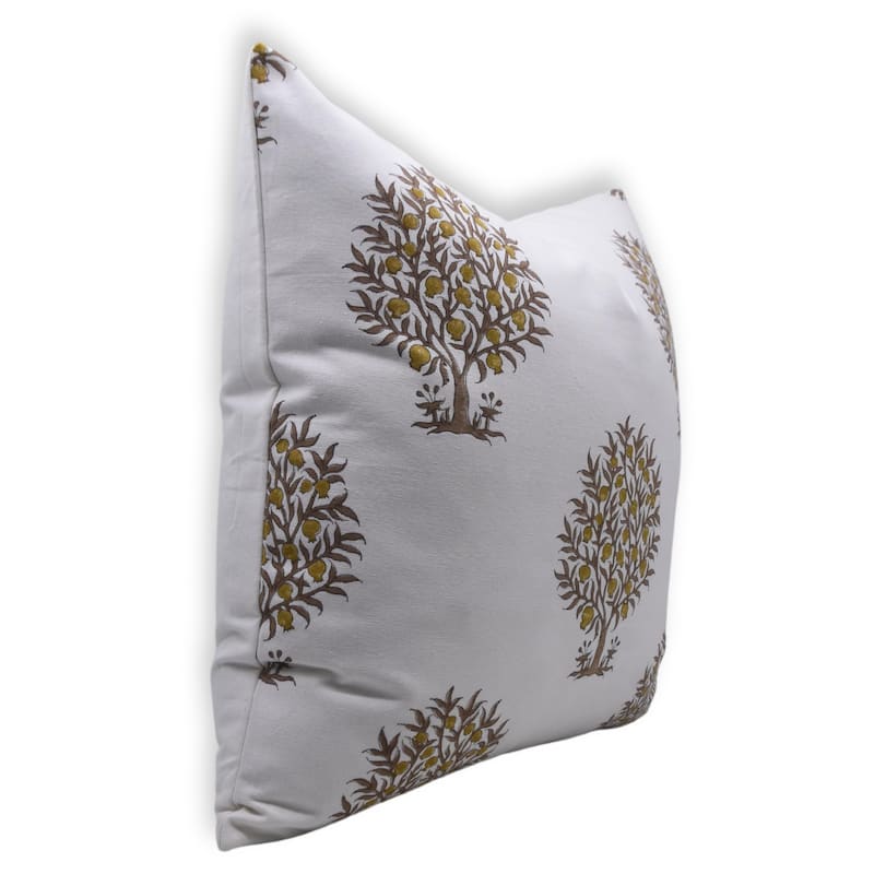 Fabdivine Cotton Bohemian Block print pillow Cover