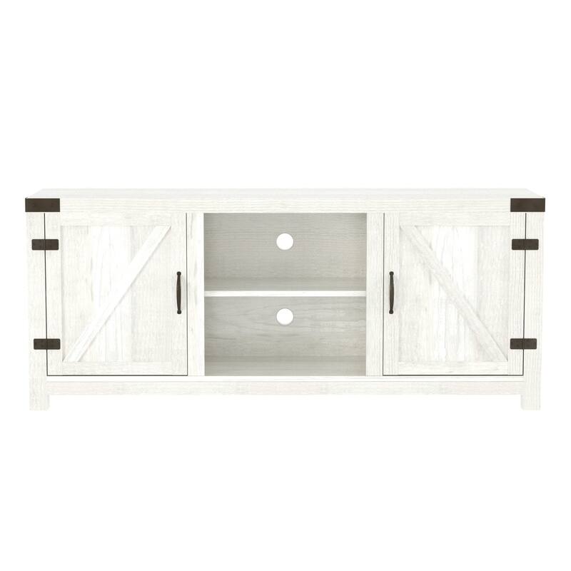 Middlebrook Firebranch 58-inch Barn Door TV Stand