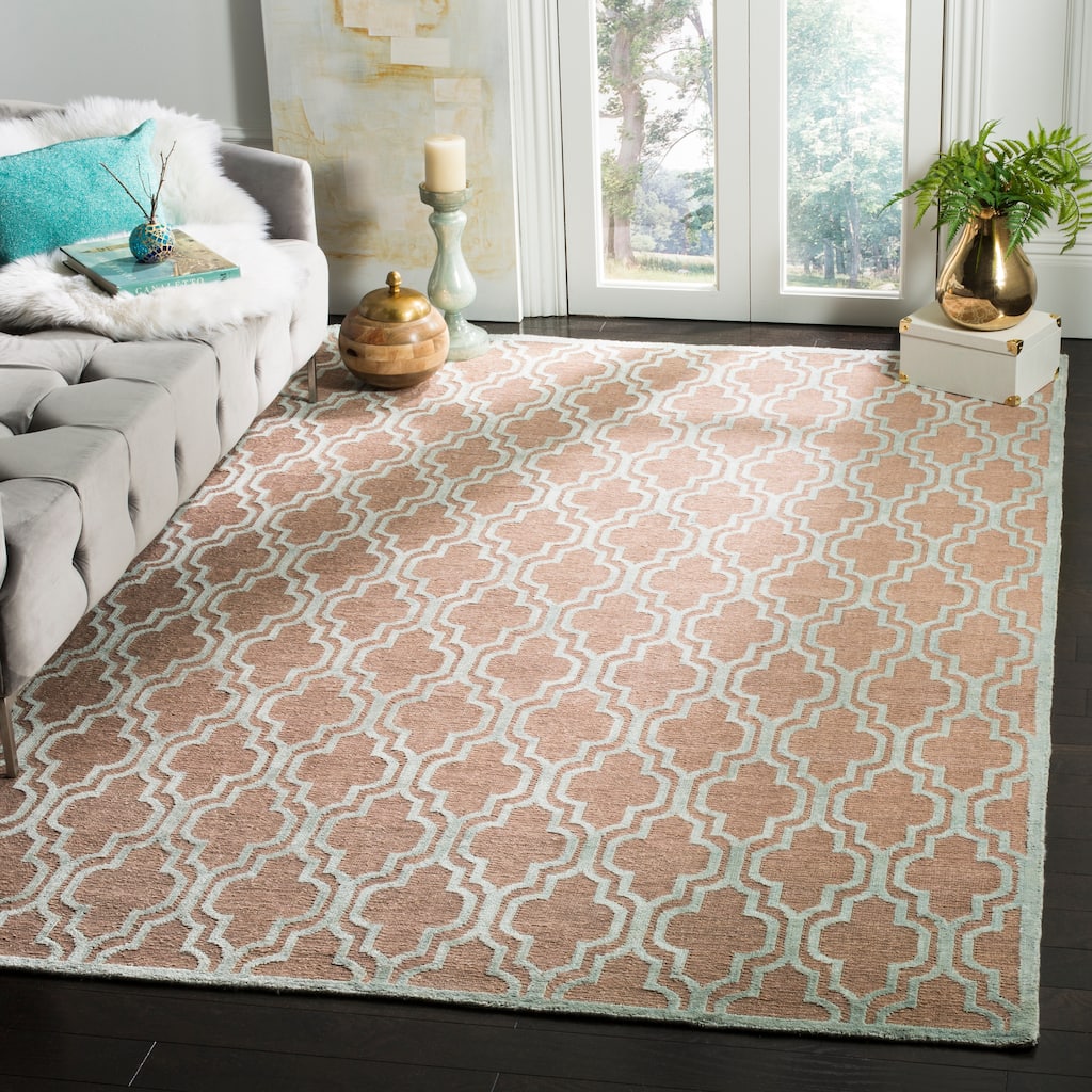 SAFAVIEH Couture Hand-knotted Tibetan Suphi Modern Wool Rug