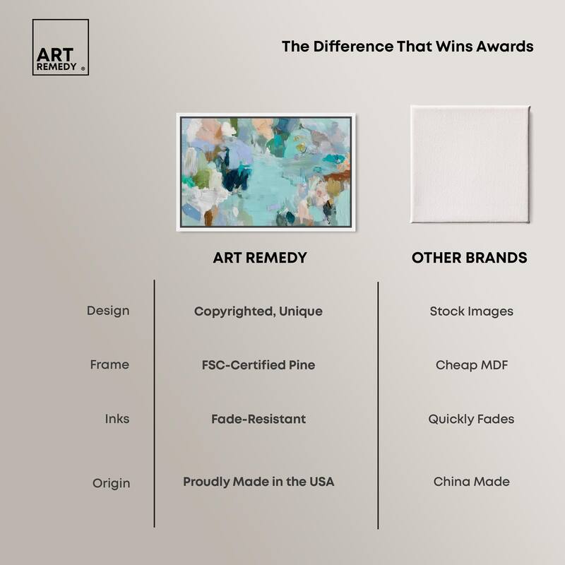 Layers of Feeling I Canvas by Art Remedy