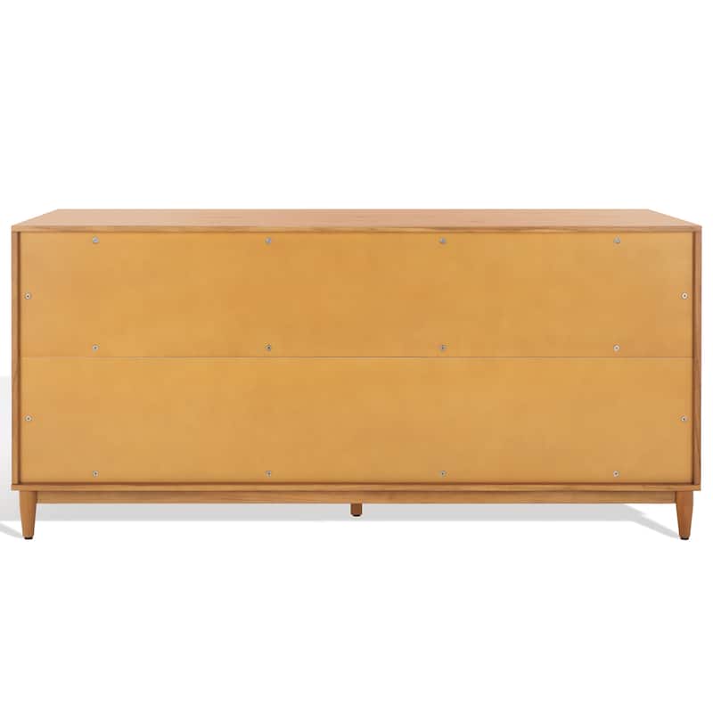 SAFAVIEH Couture Nedime Banana Stem 4-Door Sideboard - 69.8 In. W x 18.1 In. D x 32 In. H - 70Wx32Dx18H