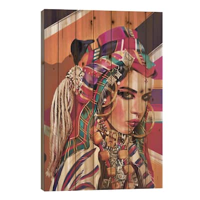 Morocco Print On Wood by Giulio Rossi - Multi-Color