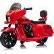 preview thumbnail 19 of 43, Electric Ride-On Motorcycle for Kids - 6V Dirt Bike with USB, AUX, Music, and Headlight - Perfect for Toddlers Ages 1-3 Red
