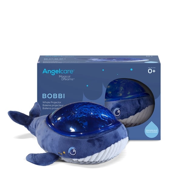 slide 2 of 5, Angelcare Magical Dreams Bobbi Whale Projector - Blue