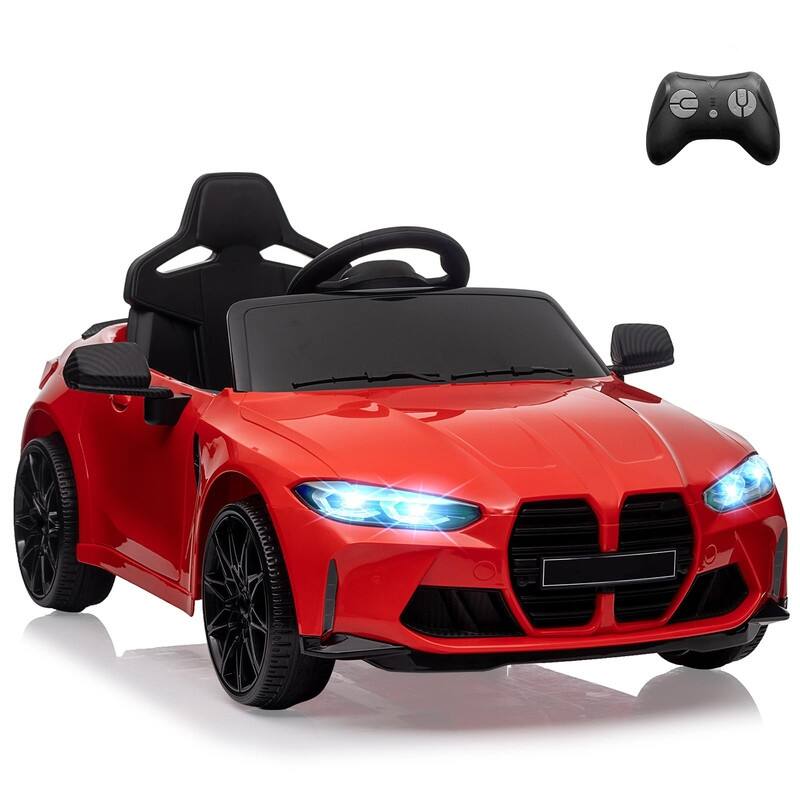 12V Toddler Electric Vehicle,Sports Car with Remote Control - Red