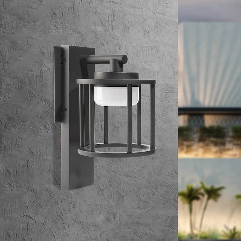 Wall Sconce Replaceable GX53 LED Bulb Porch Light Modern Waterproof Wall Lamps IP44 Waterproof Outdoor Garden Light