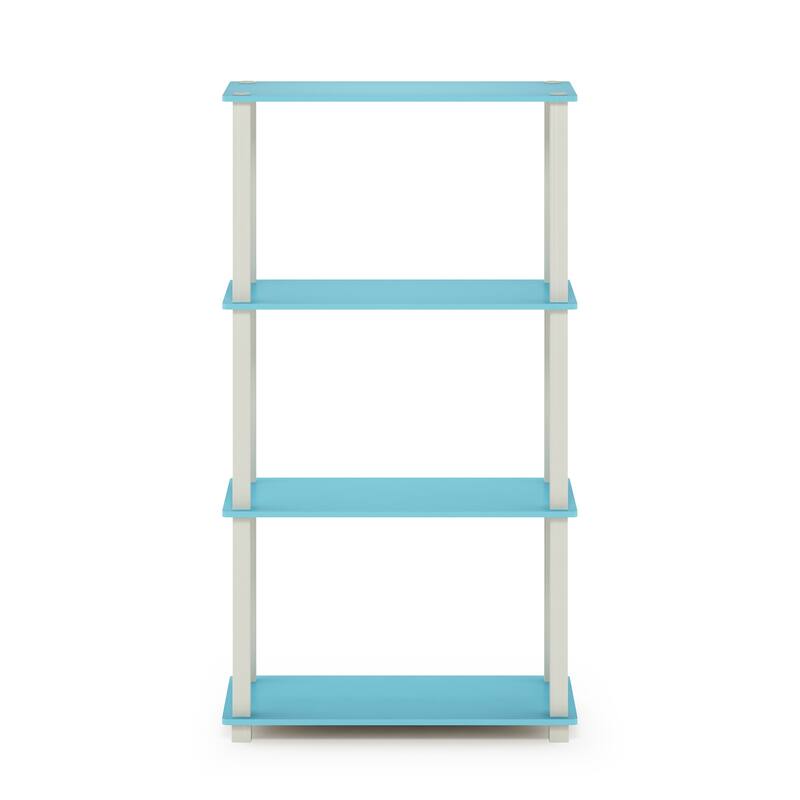 Furinno Turn-S-tube 4-tier Multipurpose Bookshelf