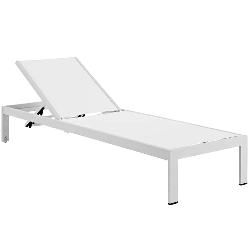 Beach Outdoor Patio Aluminum Chaise