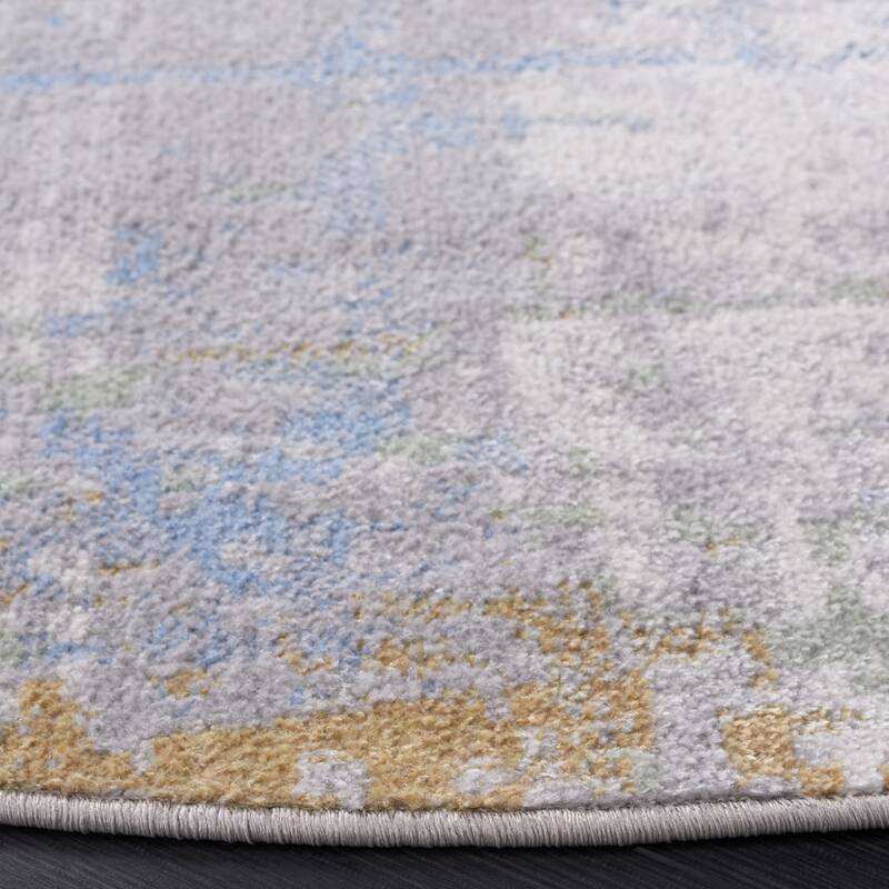 SAFAVIEH Bayside Machine Washable Hannemarie Modern Abstract Rug
