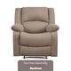 preview thumbnail 8 of 17, Relax A Lounger® Porter Microfiber Manual Recliner by iLounge