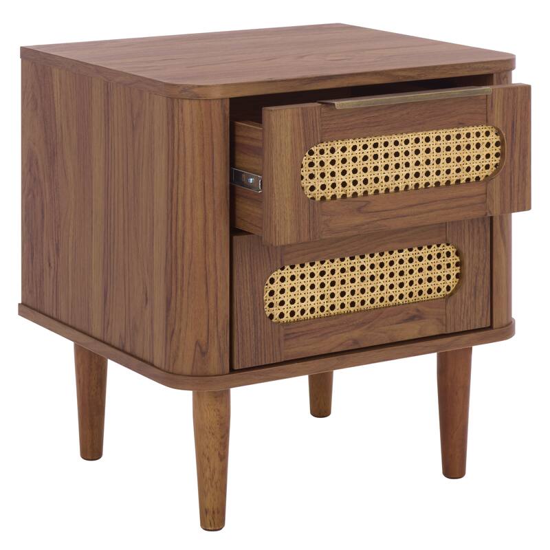 SAFAVIEH Home Brey 2-Drawer Nightstand