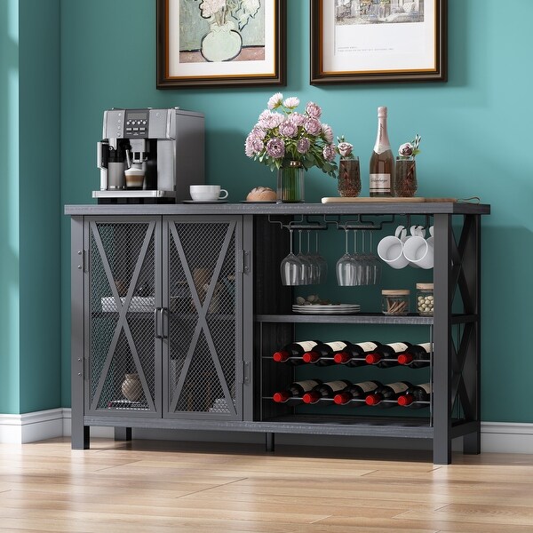 Side buffet with wine rack 2025
