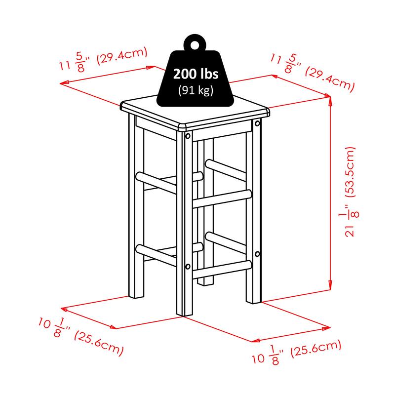 3 Piece Compact Kitchen Table Set with Storage Drawer and Rolling Casters - 30.63 x 31.57 x 31.73 inches